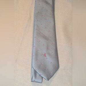 Vintage YSL grey tie